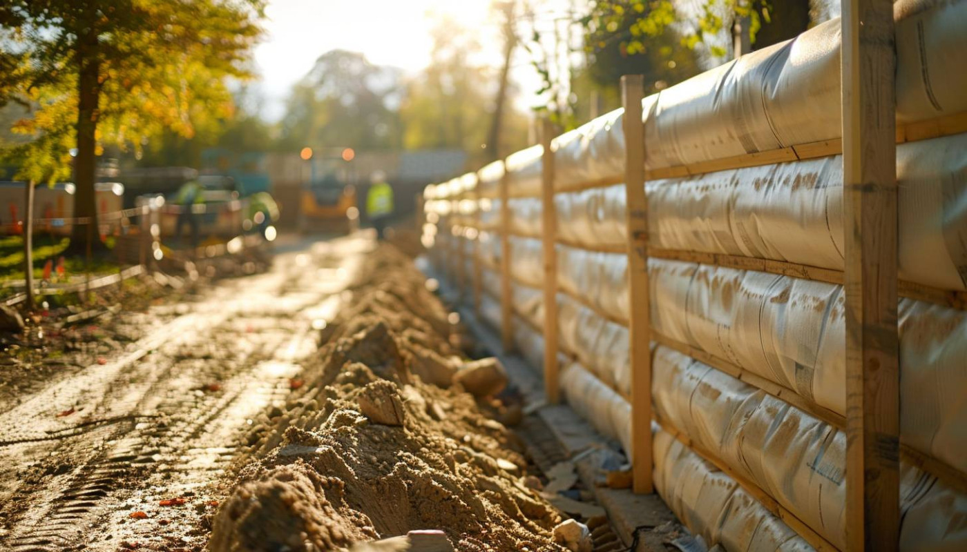 Extérieur - Comment optimiser l'utilisation des bâches pour clôtures dans les projets de construction