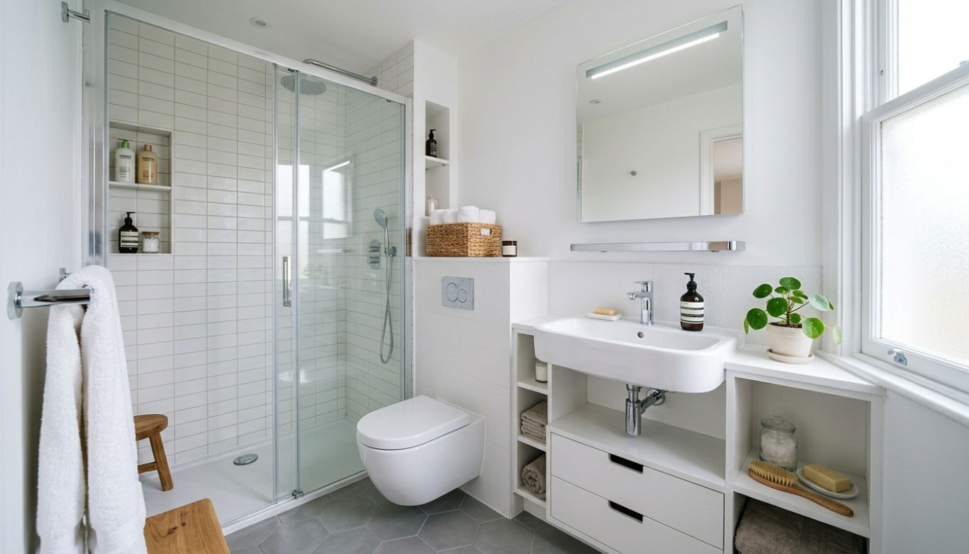 Petites salles de bain, grands défis : solutions innovantes en sanitaire