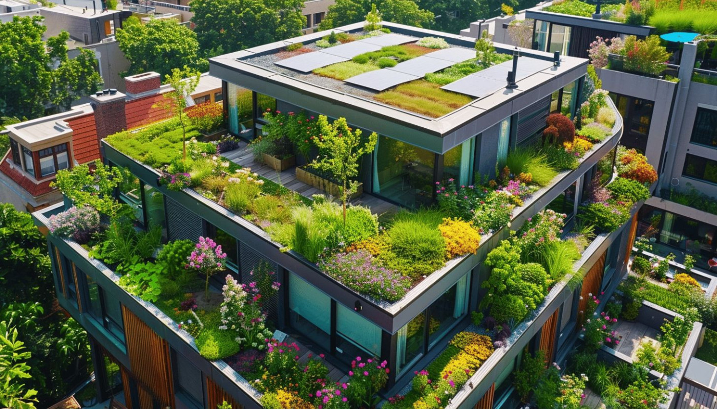 Toitures végétalisées et jardins sur le toit bénéfices environnementaux et conseils d'installation